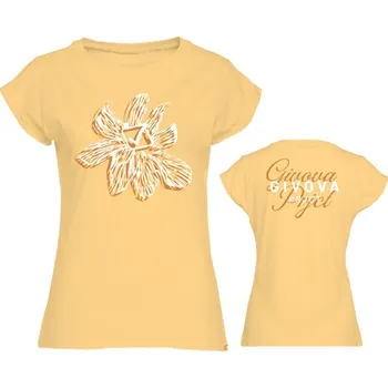 Dámské tričko GIVOVA Givova Dámské tričko Lady Floral M ORANŽOVÁ