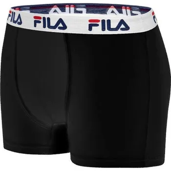 Boxerky FILA Fila Pánské boxery 1-pack Černé S ČERNÁ