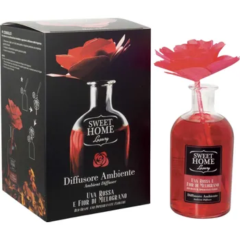 Vůně do bytu Sweet Home Aroma difuzér Červené hrozny & květy granátového jablka 250ml IDDRZEX03868