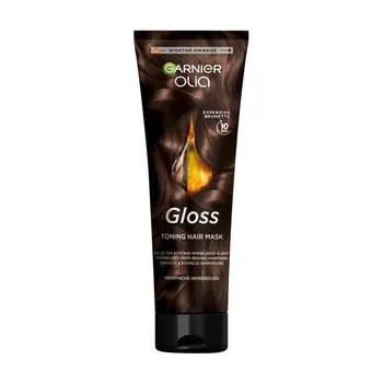 GARNIER Olia Gloss Tinted Hair Mask - Expensive Brunette Barva vlasů