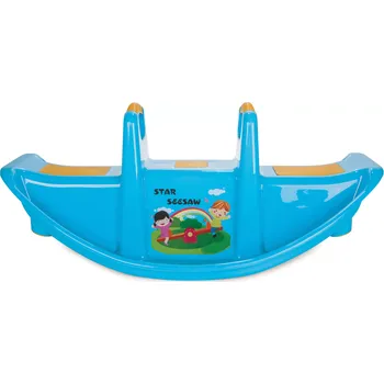 Hra na zahradu Woopie Star houpačka modrá