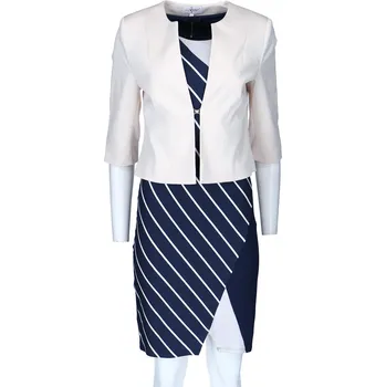 Dámské sako Sako -bolerko Color collection barva: béžová, velikost: 40