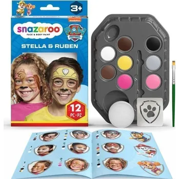 Karnevalový doplněk Snazaroo Obličejové barvy Tlapková patrola Skye a Rubble
