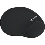 SANDBERG Mousepad with gel wrist pad Bk