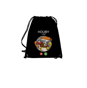 Sportovní vak Bastard Houby volají vak Black