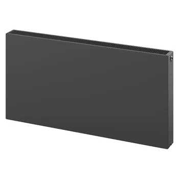 Radiátor Mexen Flat CVF22 deskový radiátor 600 x 600 mm, spodní připojení, 949 W, antracit - W622F-060-060-66 Pokojové ohřívače