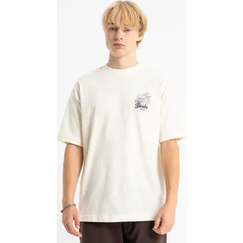 Chlapecké tričko Reporter Young | Chlapecké krémové tričko LOOSE s potiskem draka Drake - Barva KRÉMOVÁ, Velikost 176 261-0440B-65-210-1