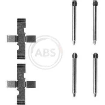 Přislušenství brzdového systému Sada příslušenství, obložení kotoučové brzdy A.B.S. 1101Q