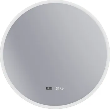 Zrcadlo Erga Deam, kulaté LED zrcadlo 80cm, 3 barvy světla, přední osvětlení, vyhřívací podložka proti zapaření, ERG-V01-Deam-8080-CL