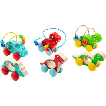 Hračka pro nejmenší Dinosaurus do ruky s poutkem nebo otvorem