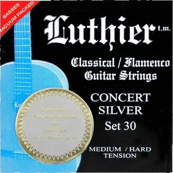 Struna pro kytaru a smyčcový nástroj Luthier Super Carbon 101 L-30SC, Struny na klasickou kytaru