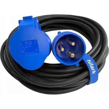 Napájecí kabel Prodlužovací Kabel 2m CEE 32A 3P 3x4mm guma H07RN-F OnPD KAMPER