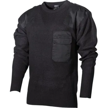 Pánská móda Svetr Commando ČERNÝ, Velikost: XXL - 60