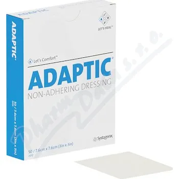 Adaptic nepřilnavý obvaz 7.6x7.6cm 50ks
