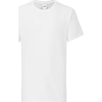 Chlapecké tričko Fruit of the Loom Dětské bavlněné triko 61-363-0 White 104