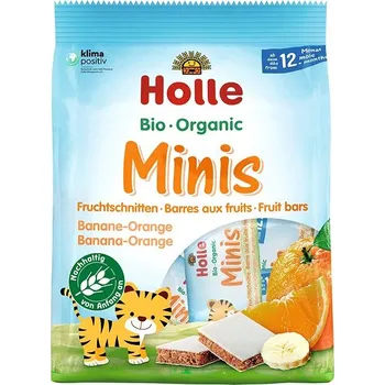 HOLLE Bio Minis banánové s pomerančem 100 g