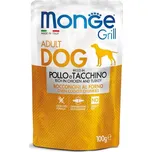 Monge Grill Adult kapsička kuře/krůta…