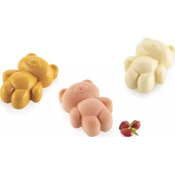 Forma na pečení SILIKOMART SILIKONOVÁ FORMA NA DEZERTY - TEDDY BEAR XS20