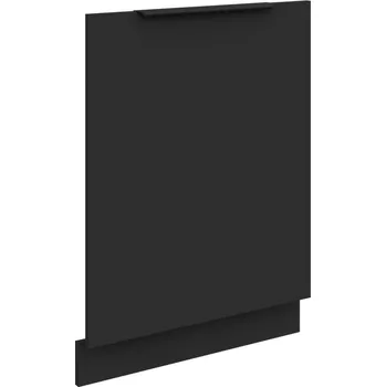 Kuchyňská skříňka Dvířka pro vestavnou myčku LUNARA - 60x72 cm, černé / černé