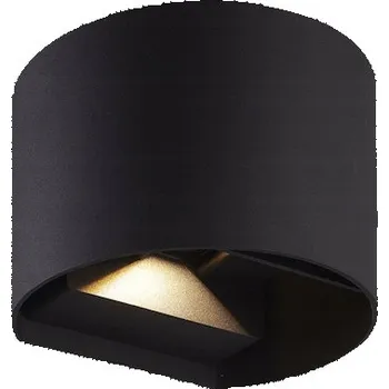 Venkovní osvětlení Venkovní nástěnné svítidlo LEDLine černé, integrovaný LED zdroj 6 W