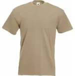 Triko Fruit of the Loom béžové, Velikost: S