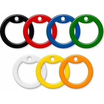 Vojenské psí známky Gumičky k ID známkám 2ks, Barva: ČERNÉ