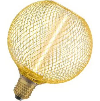 Žárovka LEDVANCE DECOR LED STRAW FILAMENT GLOBE 125 16 GOLD DIM 3.5W 818 E27 4058075840164