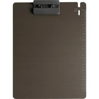 Tetis Desky s klipem A4, tmavě šedé