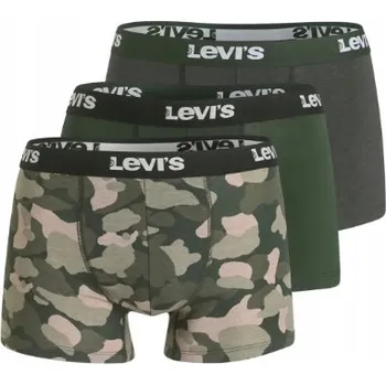 Pánské oblečení Vel. M LEVI'S Pánské boxerky 3 páry slipy pro mládež pohodlné bavlněné