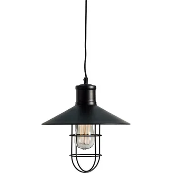 ACA Lighting Vintage závěsné svítidlo KS1344P1BK