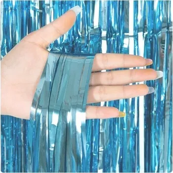 Obraz Modrá Závěsná Dekorace Pozadí Křest Svaté Přijímání Foto Stěna