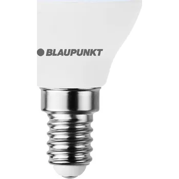 Žárovka LED žárovka Blaupunkt studená bílá G45 Kulatá E14B 6W 6000K 510 lumenů