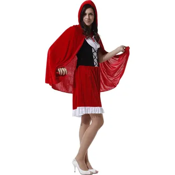 Karnevalový kostým Dámský kostým Červená Karkulka vel. M 165-175 cm