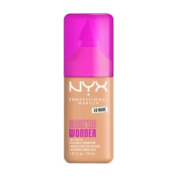 Přípravek na tvář NYX Professional Makeup Make 'EM Wonder Soft Matte Tekutý základ