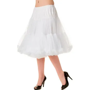 Banned Retro spodnička Starlite bílá střední Velikost: M-L