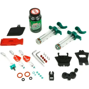 Brzda na kolo SRAM Pro Mineral Oil Bleed Kit + olej (DB8/6/4, Maven, Motive) (Odvzušňovací sada SRAM Pro Mineral (v balení 2 Premium stříkačky, M4 fittings, bleed bloky, tor)