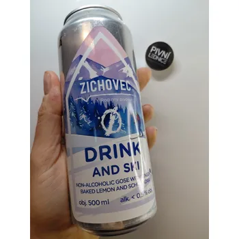 Pivo Zichovec Drink And Ski 0,5% 0,5l