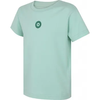 Chlapecké oblečení Husky Dětské bavlněné triko Tee Doggo K 140, light green