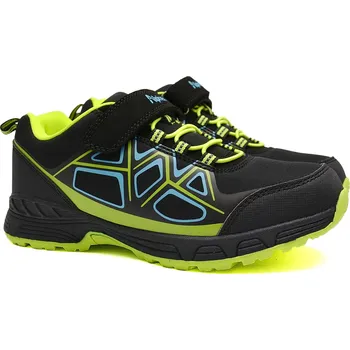 Chlapecké polobotky Softshelové boty ALPINEX A223020 černozelené Velikost: 38