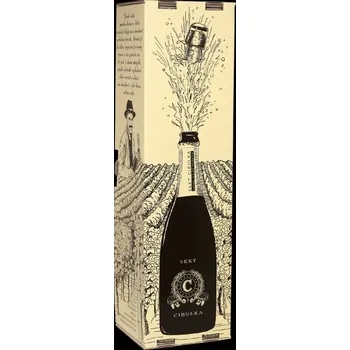 Jednorázové nádobí Papírový box na sekt Cibulka