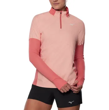 Běžecké oblečení Běžecké tričko Mizuno Hybrid LS Tee J2GCA70052 Velikost textilu: M