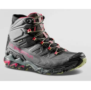 Dámská treková obuv La Sportiva Ultra Raptor II Mid Leather Woman GTX Velikost: 39 / Barva: charcoal/cerise