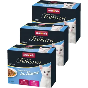 Krmivo pro kočku ANIMONDA Raffinesse Kitten 24x85g mix chutí