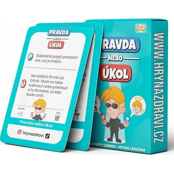 Desková hra Hry na Zdraví Pravda nebo Úkol