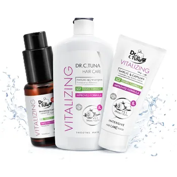 Šampon Farmasi 3v1 - Sada - Dr. C.Tuna Šampon 500ml + Maska 200ml + Olej 30ml