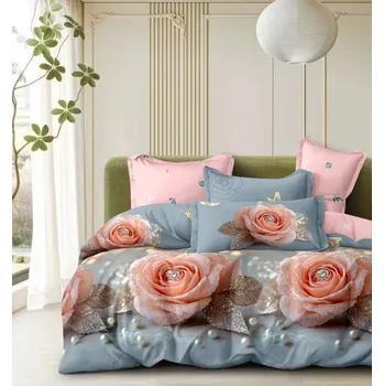 Povlečení NOVINKA 2026 ! EXKLUZIVNÍ OBOUSTRANNÉ BAVLNĚNÉ POVLEČENÍ NA FRANCOUZSKOU PŘIKRÝVKU 200x220 / 70x90cm - JAROSLAV