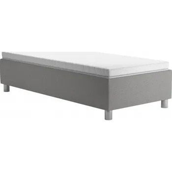 Postel Blanař Fern s roštem 90 x 200 cm světle šedá