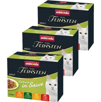 Krmivo pro kočku ANIMONDA Raffinesse Adult 24x85g mix chutí