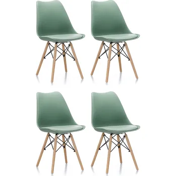 Aga 4x Jídelní židle MR2035 Zelená