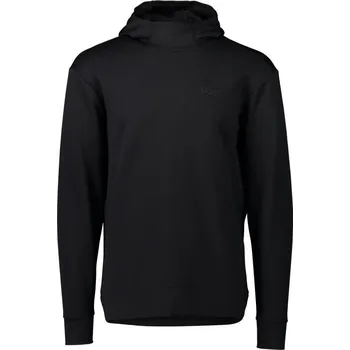 Pánské oblečení Pánská mikina POC Poise Hoodie Uranium Black Velikost: XL